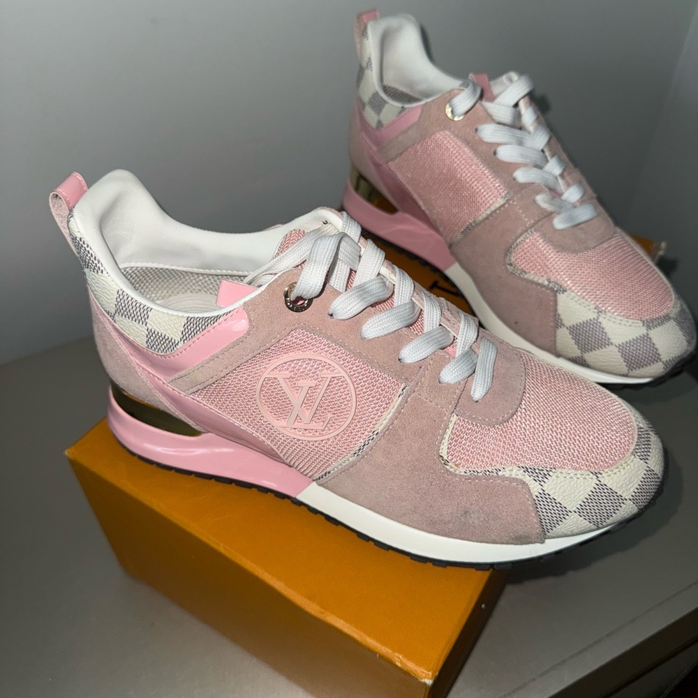 Louis Vuitton Pink Runaway Sneakers